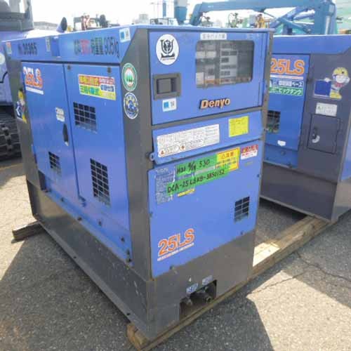  Máy Phát Điện Denyo 25KVA Cũ 